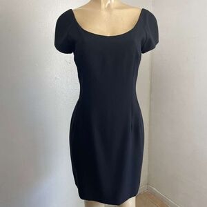 Vintage Ann Taylor Black Dress